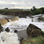 Farmers in the area may struggle to get to their fields this summer because municipalities and the province will need to repair dozens of washed out roads and replace culverts. | Twitter/@RonKrahn photo