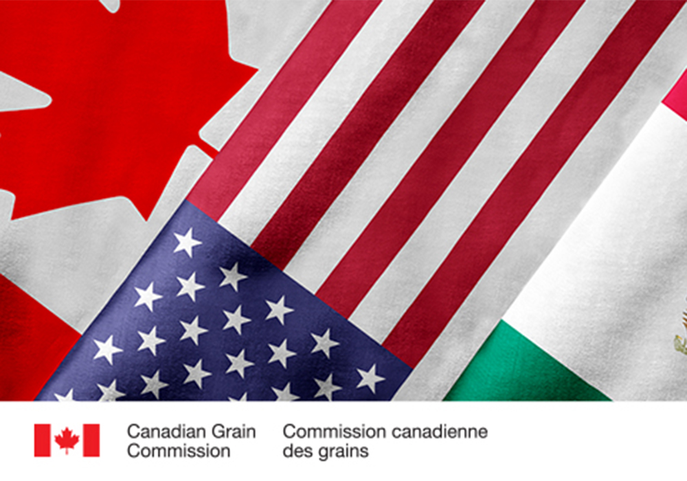 Canadian Grain Commission spokesperson Remi Gosselin said amendments to the Canada Grain Act were passed as part of legislation to implement CUSMA. | Twitter/@Grain_Canada image