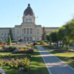 Both premier Scott Moe and NDP opposition leader Ryan Meili offered tributes to the retiring members, who have all served at least two terms. | Screencap via Wascana.ca