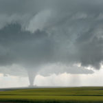 Alysa Pederson of Environment Canada said this was the first tornado that Saskatchewan has produced this year. | Twitter/@MeaghanRyersee photo
