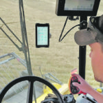 The FarmTRX display relies on existing tablet computers, rather than dedicated displays. | FarmTRX photo