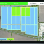 This FluroSat platform is set to indicate areas on a field that have been tilled or farmed using no-till. | FluroSat photo