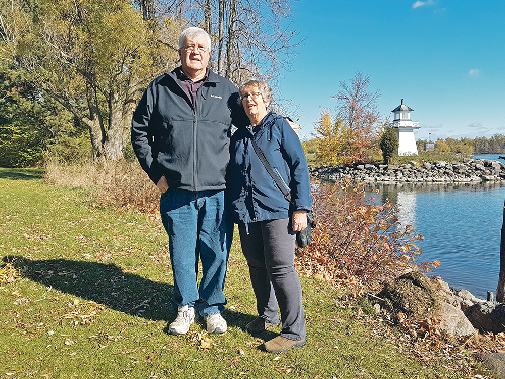 Lynn and Elaine Jacobson continue to enjoy retirement, especially their trips around Canada to attend board meetings, including a Canadian Federation of Agriculture meeting in Kingston, Ont., in 2019.  |  Supplied photo