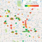 The Q-protect sclerotinia test by Quantum Genetix show mixed results in terms of disease risk in canola across Saskatchewan, even though weather conditions were favorable for sclerotinia.