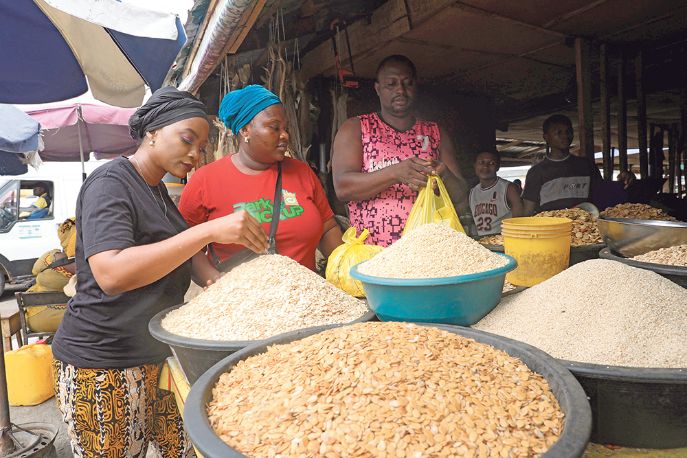 A report from the Organization for Economic Co-operation and Development and the Food and Agriculture Organization found that the global food system will need to adapt to evolving diets and consumer advantages.  |  Reuters/Temilade Adelaja photo