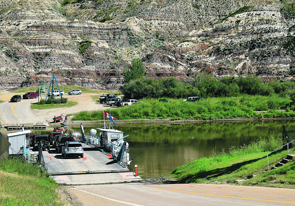  The Bleriot Ferry prepares to make another trip across the river. | Barb Glen photo