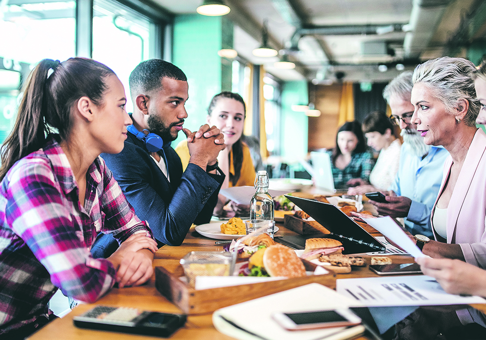 Fifty-seven percent of those who told a recent survey that they plan to permanently work from home after the pandemic said they expect to spend less money at restaurants.  |  Getty Images