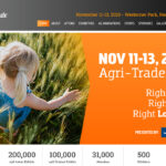 As with past years and in spite of COVID-19, the crop produc-tion equipment show will take place at Westerner Park in Red Deer Nov. 11-13. | Screencap via Agri-Trade.com