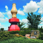 The World’s Largest Lamp was built and officially lit in Donalda, Alta., on July 1, 2000. It lights up the sky very evening at dusk. | Duane McCartney photo