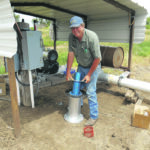 Magnation-treated irrigation water gave Nebraska corn grower Lee Fintel a 48 bushel benefit over the adjacent quarter that grew corn with non-treated irrigation water. | Lee Fintel photo