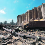The explosion that destroyed much of Beirut, including its major grain silo, has damaged the port’s handling capacity, but the World Food Program does not think Lebanon is heading toward a food crisis. | Reuters/Mohamed Azakir photo