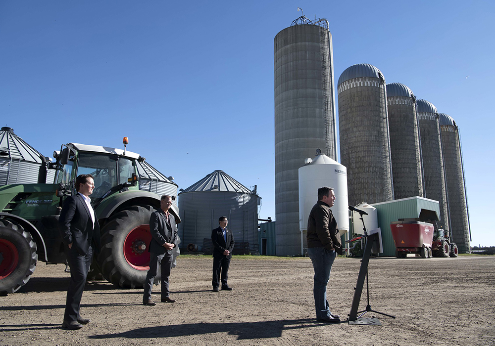 Alberta Premier Jason Kenney plans to help the province's farmers by aggressively boosting agricultural exports in markets around the world. | Flickr/Chris Schwarz/Government of Alberta photo