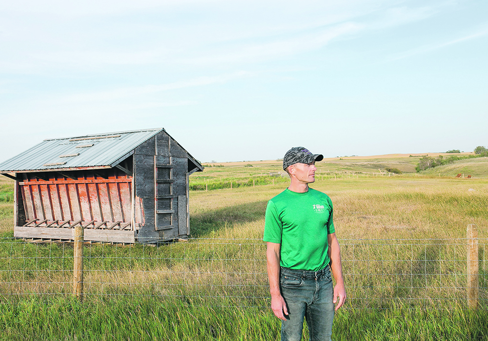 A couple of weeks ago one of our stories told the tale of a young farmer who is using innovative approaches to his farm’s operations. And we left something out.  | Nathan Jones photo