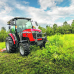 The Massey Ferguson 1800M and 2800M series of compact tractors have new turbocharged, Iseki diesel engines and now look like the rest of the Massey Ferguson tractor line up. | Agco photo