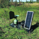 Alberta municipalities have been using Burkard volumetric spore traps to pull potentially contaminated wind and dust into the sampling chamber. The collected soil is then tested for clubroot. | Hannah Musterer photo