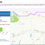 “It allows the user to look at a specific region and generate reports, graphs and tables to compare current conditions to historical for 11 different crop types,” said Catherine Champagne, manager of national agroclimate information services with Agriculture Canada. | Screencap via agr.gc.ca