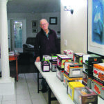 Bill Johnston collected 23 toy bulldozers after he retired from farming. | Supplied photo
