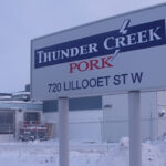 The plant employs about 250 people and is owned by Donald's Fine Foods. It's unknown how many employees have tested positive, but the plant is still operating. | Screencap via discovermoosejaw.com