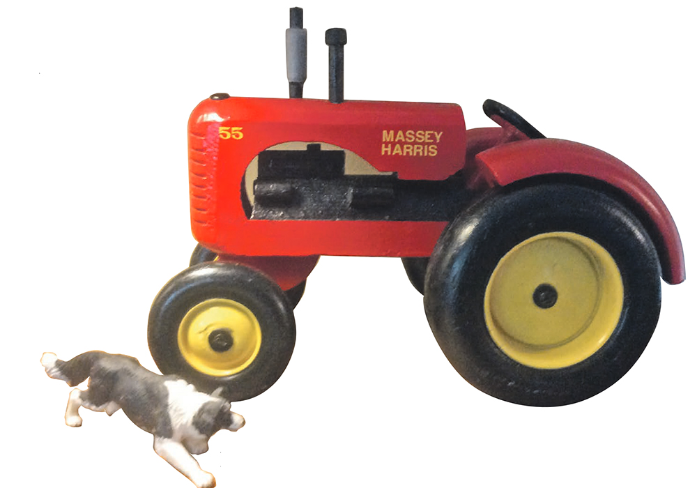 A British Columbia man wants to learn more about the origins of a toy he received as a gift in Saskatchewan in the 1940s. | Supplied photo