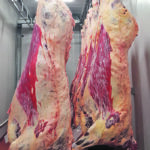 The Biggs slaughter their animals and dry age the beef on the ranch before taking it to their cutting facility near Calgary. | Biggs photo