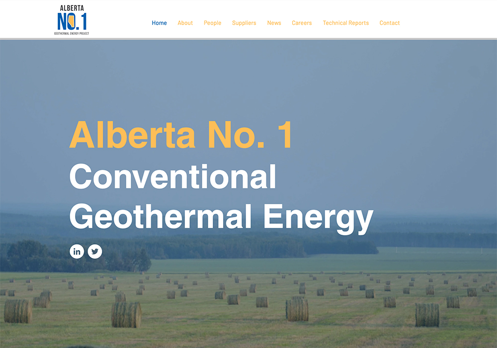 Catherine Hickson of Alberta No. 1, a geothermal project near Grovedale, Alta., south of Grande Prairie, said geothermal could benefit farmers and rural communities. | Screencap via albertano1.ca