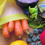 Save on plastic waste with reusable storage bags. The inside of the crisper drawer has never looked so good. | Jodie Mirosovsky photo
