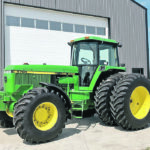 For about $100,000 in 1992, a Canadian farmer could buy a Deere 4760 and many did, but only one was parked for 28 years. | Ritchie Bros. photo