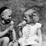Homemade ice cream was going to be the perfect treat for a farmhouse party, if only everybody could co-operate. | Getty Images