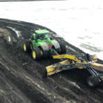It’s a long and winding road and it gradually meanders around the field with just enough slope to drain water without causing erosion. When finished, the grower will be able to farm through the ditch. The TerraFormer carries a list price of $129,000. | Ag Shield photo