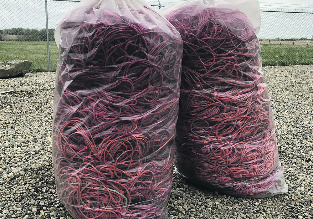 Cleanfarms plans to add twine collection at 30 Saskatchewan depots where it already collects grain bags.  |  Cleanfarms photo