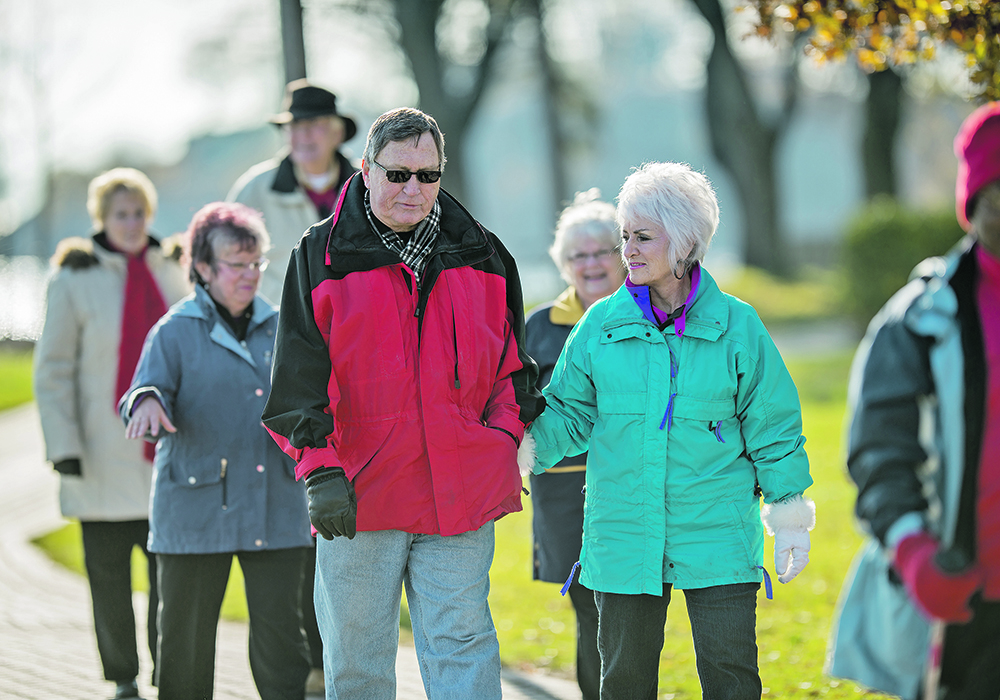 Walking is more beneficial if it is enjoyable. Pick paths that are safe and interesting and walk with those whose company you enjoy.  | Getty Images