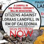 Some residents say the proposed site contains native prairie and a sharp-tailed grouse mating ground, and is near waterways. They have started an online petition to stop the plan. | Screencap via Facebook/Citizens Against the Proposed Loraas Landfill in the RM of Caledonia