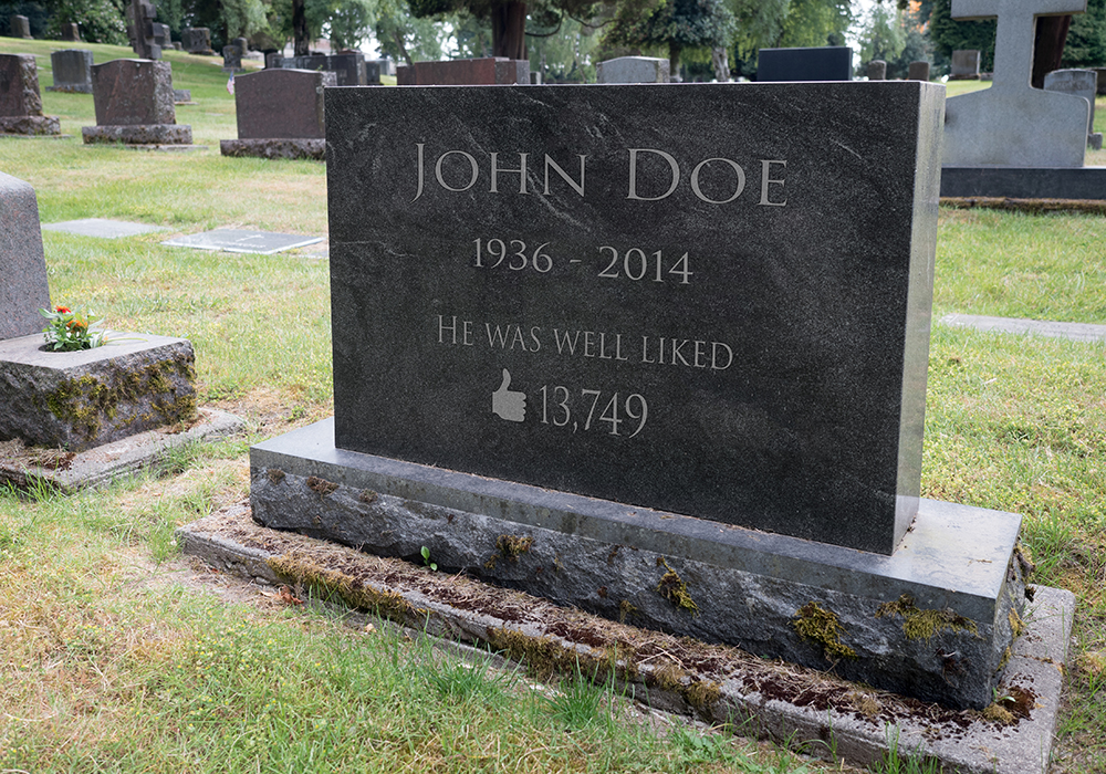 If you have any "digital assets" - like a Facebook account - then you might want to consider what happens to them when you die.  | Getty Images