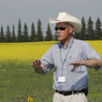 Clark Brenzil is a weed specialist with the province of Saskatchewan and says soil type matters along with moisture conditions for carryover. | Saskatchewan Agriculture and Food photo
