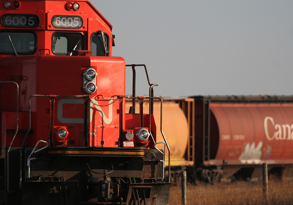 A recent analysis said increasing the federal carbon tax to $170 per tonne by 2030 could cost farmers another $170 to $180 million a year in rail costs, but what happens if the railways find ways to replace fossil fuel with alternative sources such as hydrogen?  | File photo