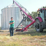 Engineer Jay Mak at PAMI’s Grain Innovation Hub. | PAMI photo