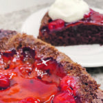Chocolate and cherries meet in this decadent dessert. | Jodie Mirosovsky photo
