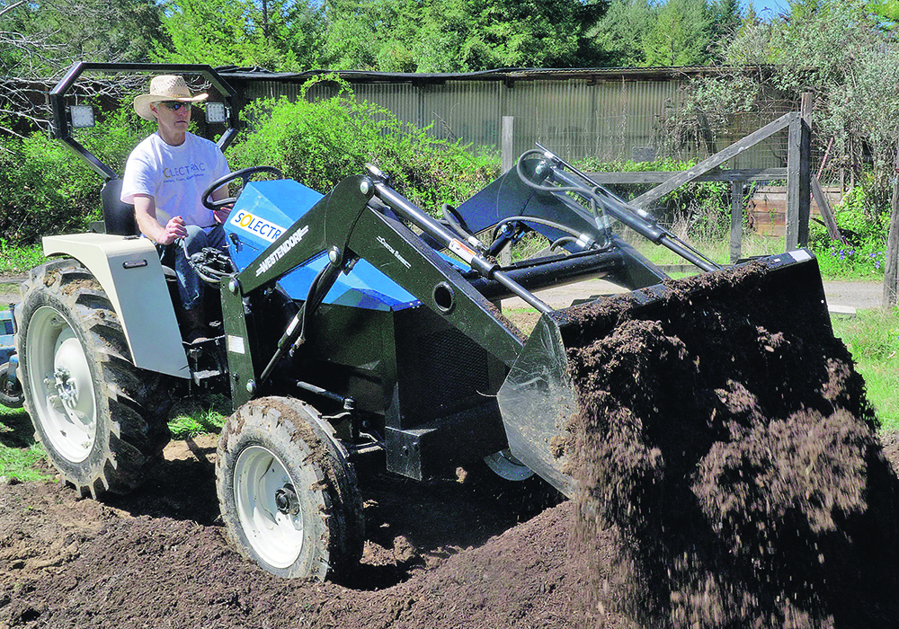 Solectrac 40 h.p. utility electric tractor.  |  Solectrac photo