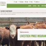 Western Livestock Price Insurance Program is now known simply as Livestock Price Insurance. Program details and delivery have not changed. | Screencap via lpi.ca
