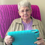 Esther Horney connects with her family through Facebook, reads books, plays games and searches for information she is curious about. | Supplied photo