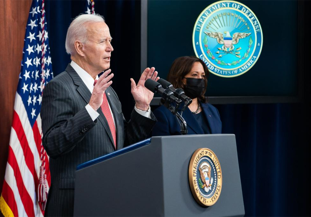 President Joe Biden's administration is keenly focused on addressing climate change and promoting sustainability programs. | Twitter/@WhiteHouse photo