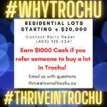 The campaign will include digital content such as a series of videos on YouTube, along with social media posts under the hashtags #WHYTROCHU and #THRIVEINTROCHU, said a statement by the town. | Screencap via Twitter/@trochualberta