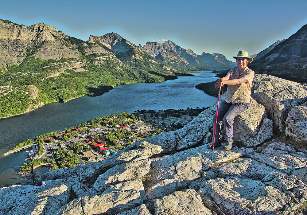 Hiking, such as in Alberta’s Waterton National Park, is a good thing to do while staying close to home.  | Arlene and Robin Karpan photo