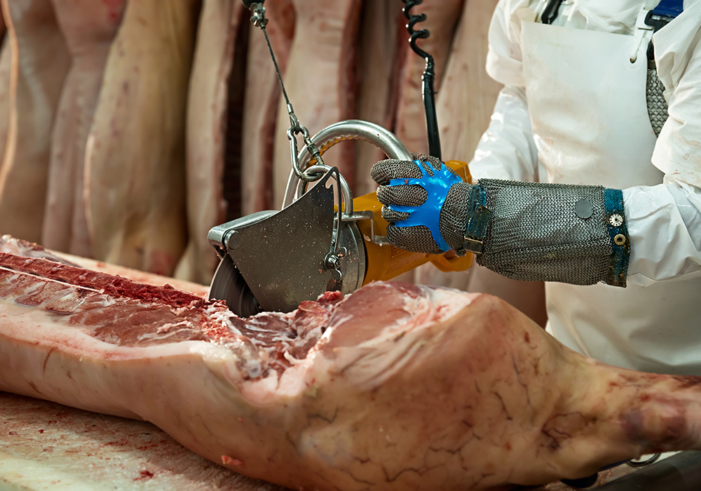 In the U.S., 22,000 meat-packing workers have been infected or exposed to the virus, and 132 have died, according to the United Food and Commercial Workers (UFCW) International union. | Getty Images