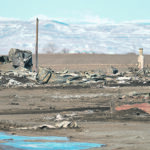 A 16,000 acre grassfire that raged across parts of southern Alberta March 28 destroyed four homes as well as many farm buildings and fences. | Mike Sturk photo