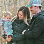 Haley Johnston, Tyrell Hopp and their daughter, Avery, are beneficiaries of a treatment called bovine lipid extract surfactant. | Sara Miller/Sterling Images photo