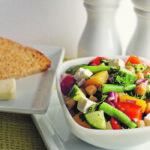 Serve this Mediterranean bean salad with a hearty whole grain bread for a complete protein meal. | Betty Ann Deobald photo