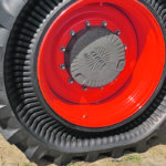 In case of a flat tire the Galileo cupwheel can run for enough time with no inflation to allow the operator to finish the field before heading back for repairs. | Galileo photo