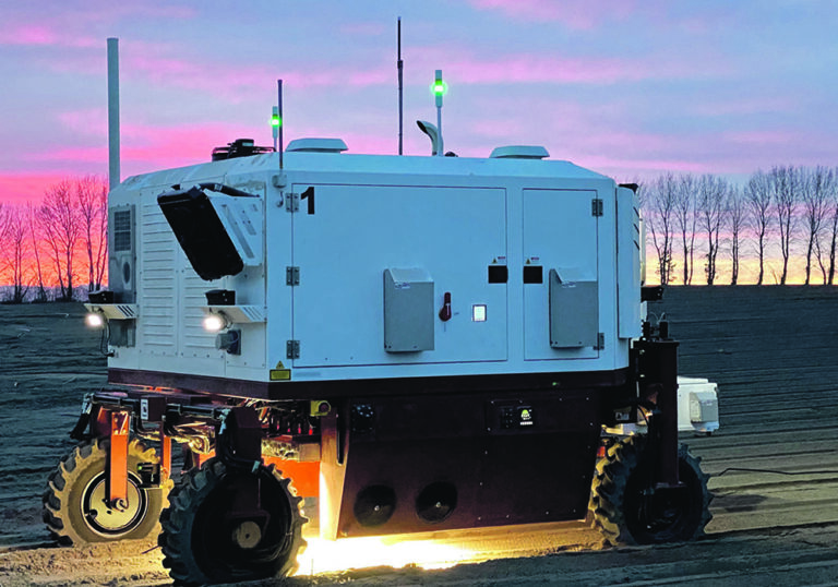 Lonely dieselpowered, laserblasting, weed killing robot The Western