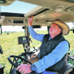 An optional panoramic roof offers the view of the loader at work. | John Deere photo
